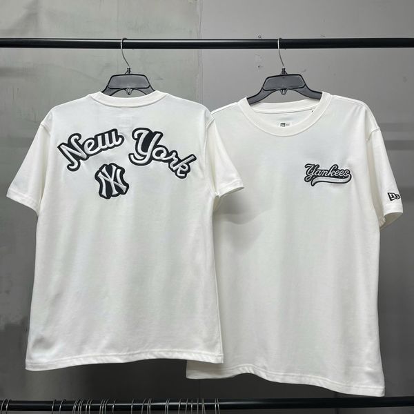 743 - Áo thun New Era New Yorks Yankees Trắng Full Thêu - 15678454