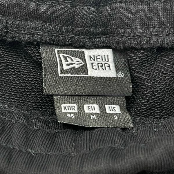 505 - Quần Short New Era Mini Logo Thêu Đen - 14187410