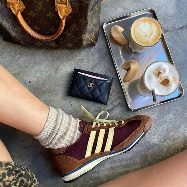 728 - Giày Adidas SL 72 RS Maroon Preloved Brown - IE3425