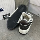 403 - Giày MLB Chunky Liner Mid Monogram NY Yankees Denim Black - 3ASXCDN3N-50BKS