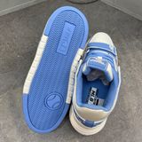 264 - Giày MLB Chunky Liner Mid Monogram LA Dodgers Blue - 3ASXLM13N-07CBL