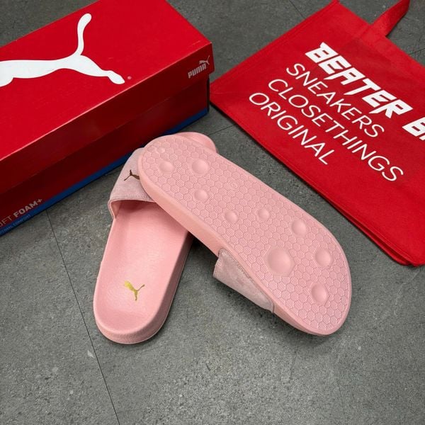 25 - Dép Puma Sude Hồng