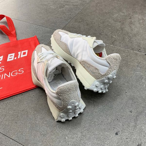 366 - Giày New Balance 327 White Moonbeam - WS327SFD