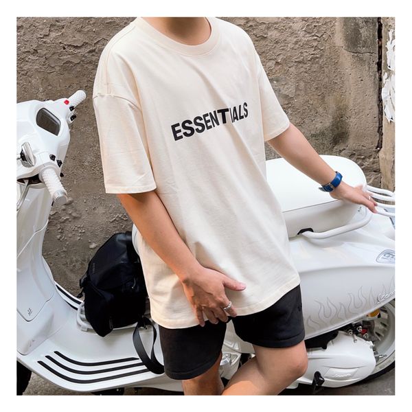 202 - Áo Tee Fear Of God Essentials Cream SS20
