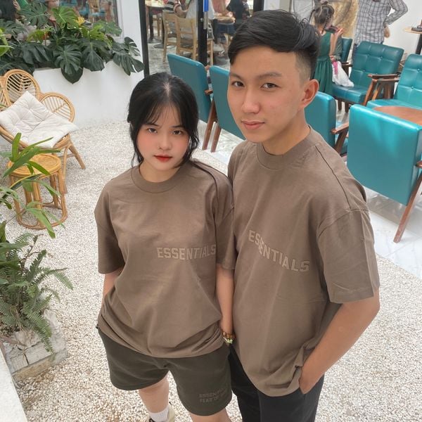 146 - Áo Thun Fear Of God Essentials Wood 2022