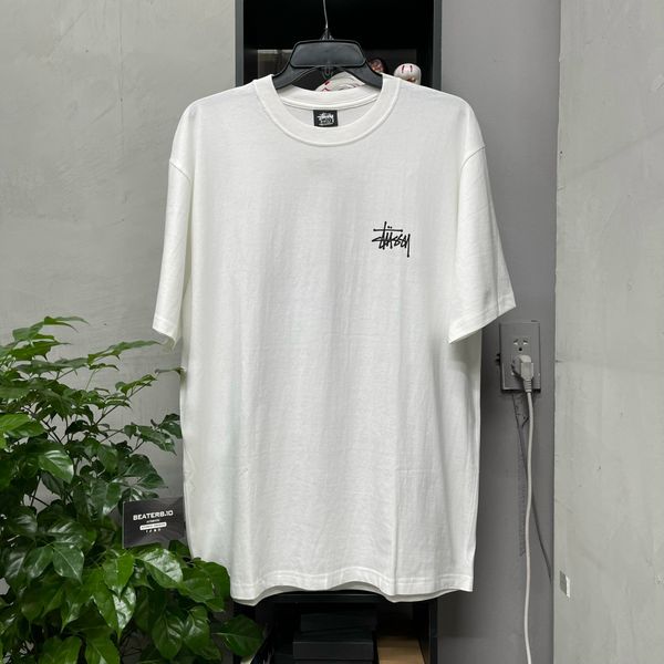 206 - Áo Tee Stussy Basic Black/White - 1904762