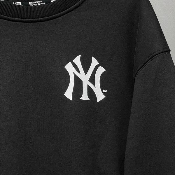 151 - ÁO SWEATER NEW ERA Grid Logo New York Yankees Black - 13338671