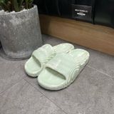 320 - Dép Quai Ngang Adilette 22 Linen Green / Cream White - IG5917