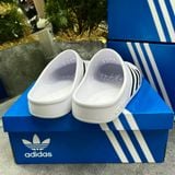 390 - Dép Sục Adidas Adilette Clogs White Black - FY8970