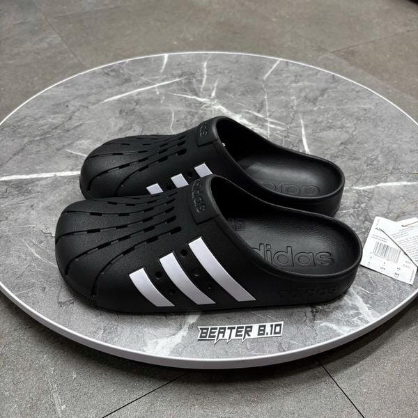 828 - Dép Sục Adidas Adilette Clogs ‘Core Black’ - GZ5886 - Full OG