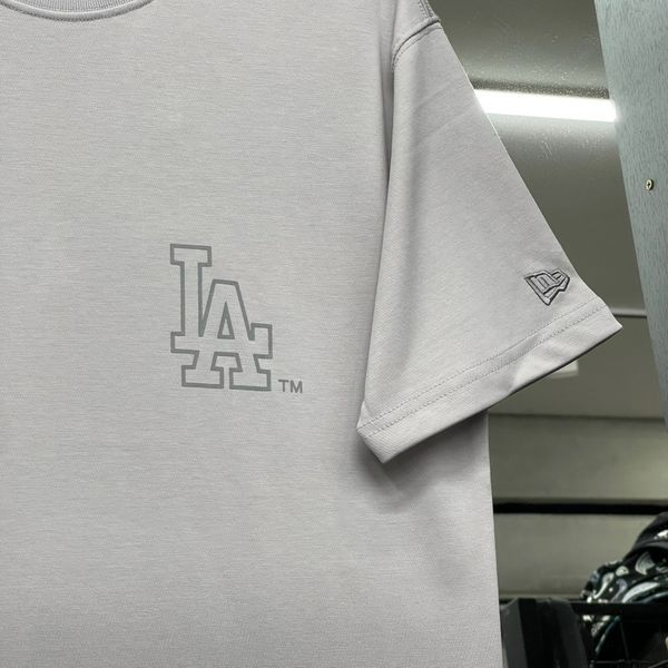 542 - Áo Thun New Era Los Angeles Loang Xám - 14341300