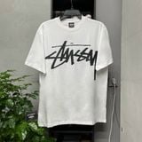204 - Áo Thun Stussy Big Logo Black/White - 1904843