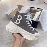 30 - Giày MLB Bigball Chunky High B Nâu - 32SHU1111-43M