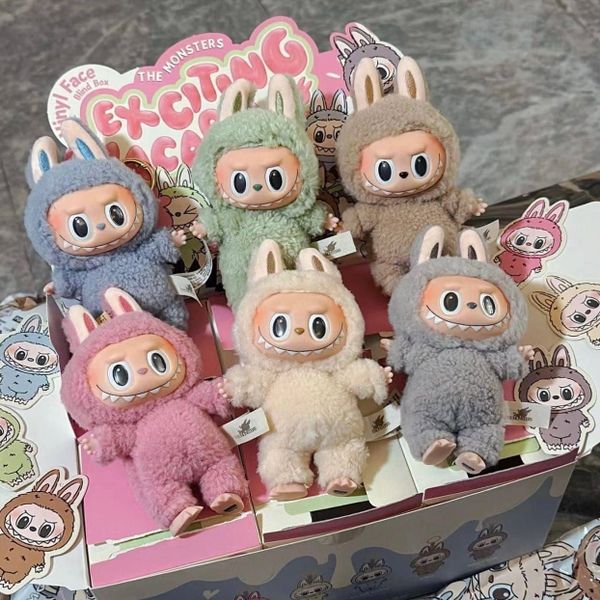 559 - Móc khoá Labubu POP MART The Monsters Tasty MACARON V1 Vinyl Face 17CM - Set 6 box Code: 12305300008
