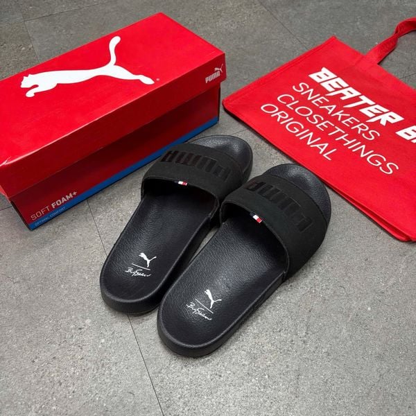 56 - Dép Puma Suede Leadcat Bigsean Black