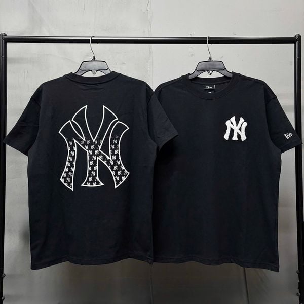 763 - Áo Thun New Era New York Big Logo Monogram Black - 14539999