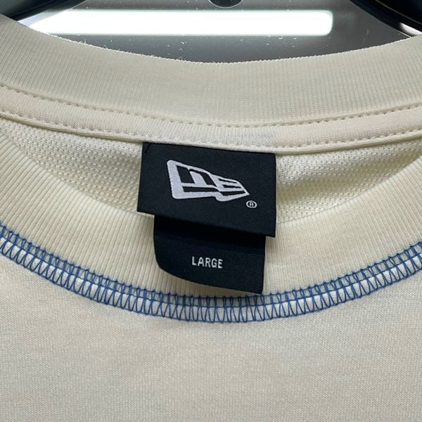 499 - Áo Thun New Era LA Support Kem - 13578452