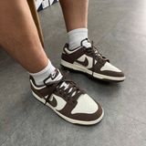 701 - Giày Nike Dunk Low Suede 'Mocha' - FQ8249-104