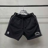 678 - Quần Short New Era NY Yankee Black Line White - 13335699