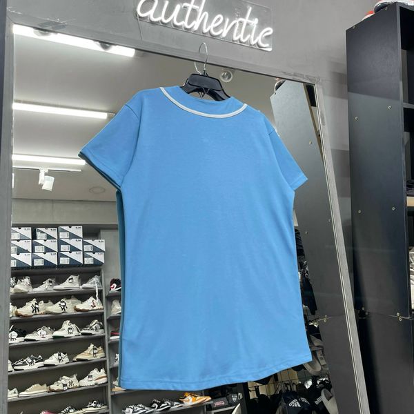 572 - Áo thun New Era Baseball Jersey Blue Short Sleeve - 13573577