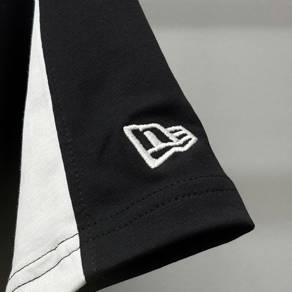 761 - Áo Thun New Era Raglan New York Yankees màu trắng đen  - 12224584