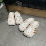 561 - Dép Sục Adidas Adilette Clogs màu kem vàng - GY1827