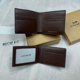 824 - Ví Coach nam 3-in-1 Wallet dáng gập kèm Card Holder - màu Red Wood - CY911