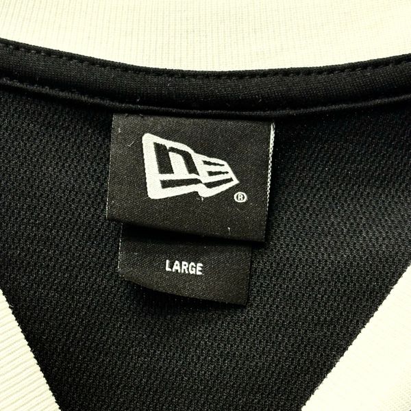 761 - Áo Thun New Era Raglan New York Yankees màu trắng đen  - 12224584