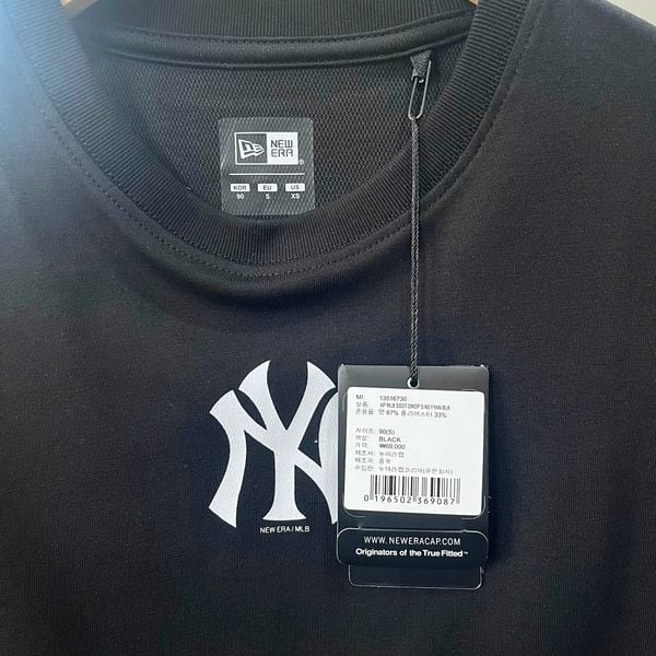396 - Áo Thun New Era New York Yankees Black - 13516730