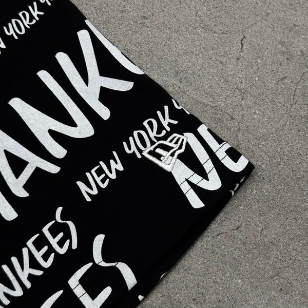 758 - Áo Thun New Era Yankees Đen Multi Chữ Trắng - 16998757