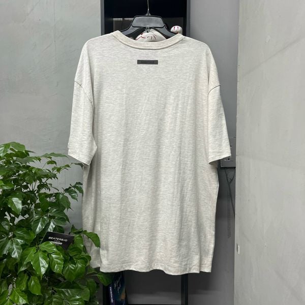 13 - Áo Thun Xám Trắng Cao Cấp Essential x Fear Of God SS 2021
