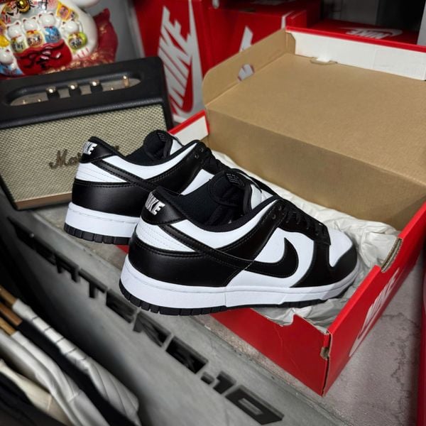 152 - Giày Dunk Low Panda Retro Black White - HF5441-100