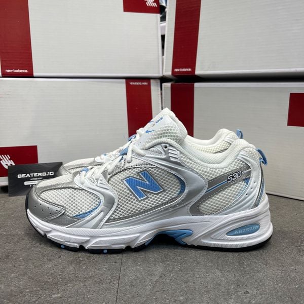 408 - Giày New Balance 530 ‘White Carolina Blue’ - MR530MIC