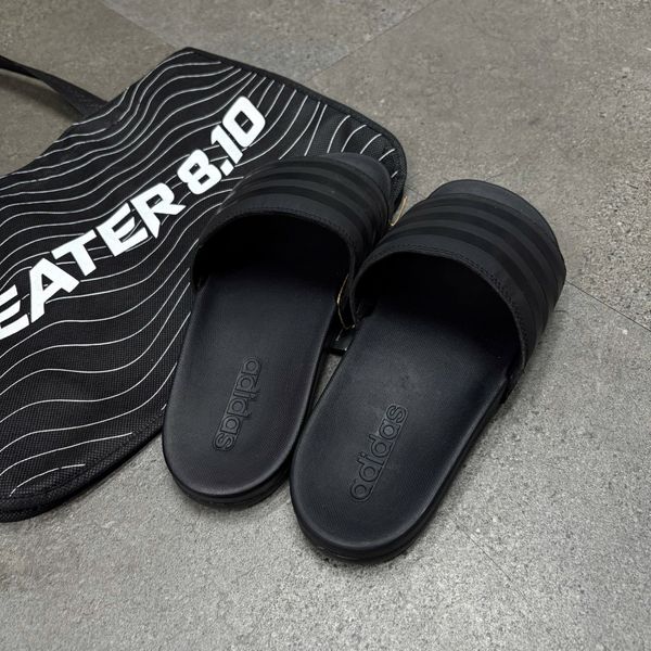 211 - Dép Adidas Adilette Comfort All Black - GZ5896