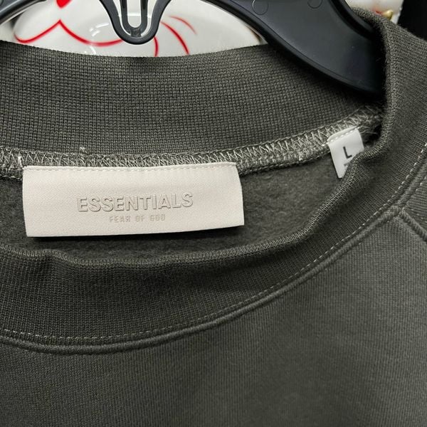 158 - Áo Sweater Essentials Fear Of God - Off Black ss2022