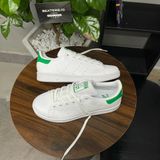 129 - Giày Adidas Stan Smith màu trắng xanh - M20605
