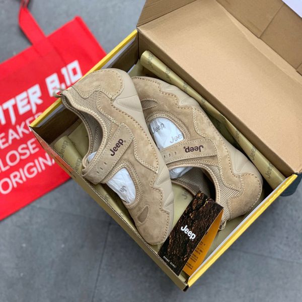 783 - Giày Jeep Outdoor Shoes Women's Low Top Brown - PX231WAS575