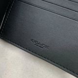 826 - Ví Coach Nam Nữ Đựng Thẻ Dáng Mỏng Kẹp Tiền – Signature Canvas 