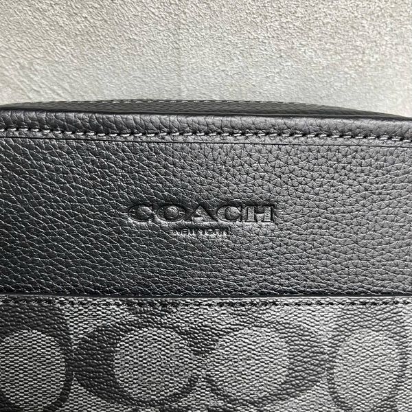 614 - Túi Đeo Chéo Coach Sullivan Crossbody Khaki & Brown - CC090 - CC009