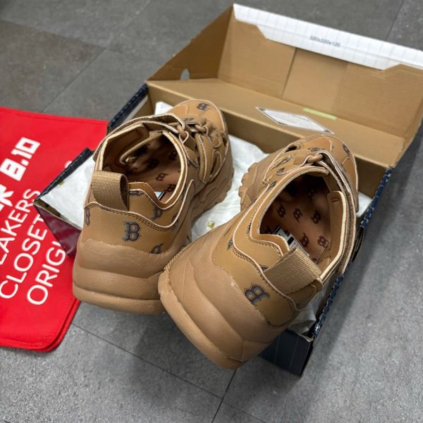 605 - Giày Sandal MLB BigBall Chunky Mask Monotive Boston Red - 3ASDCMV33-43SAS