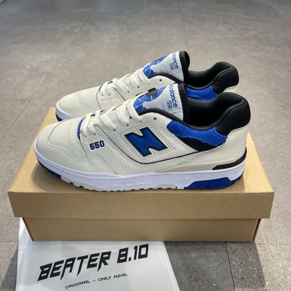 155 - Giày NewBalance 550 Begei Blue Black - BB550VTA
