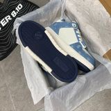 276 - Giày MLB Chunky Liner Mid Denim B Boston Blue - 3ASXCDN3N-43BLD