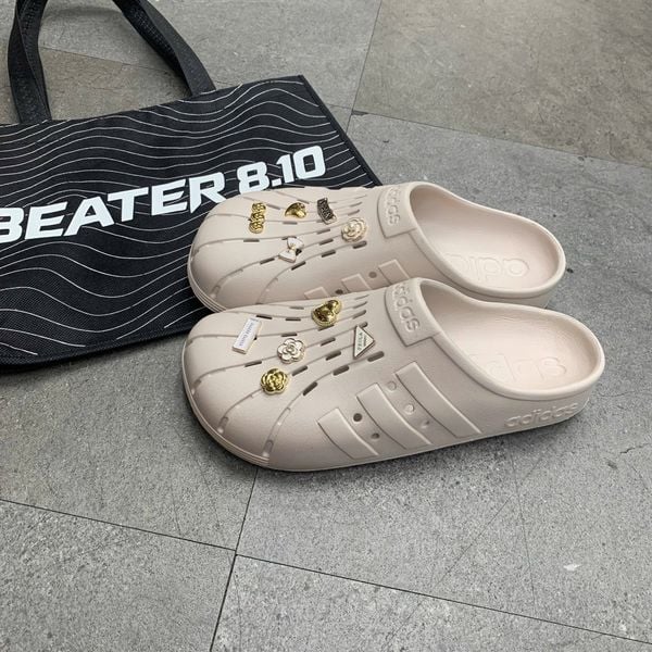 803 - Dép Sục Adidas Adilette Clogs Cream