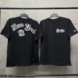 735 - Áo thun New Era New Yorks Yankees Đen Logo Thêu - 15678456