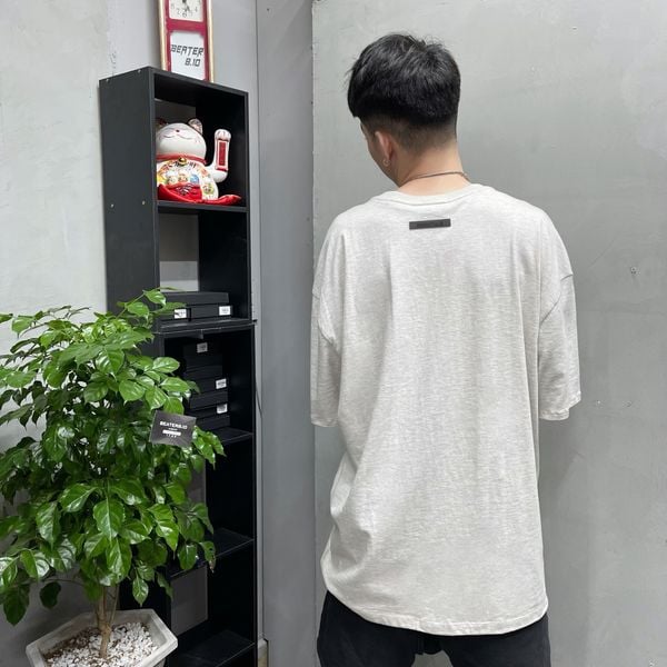 13 - Áo Thun Xám Trắng Cao Cấp Essential x Fear Of God SS 2021