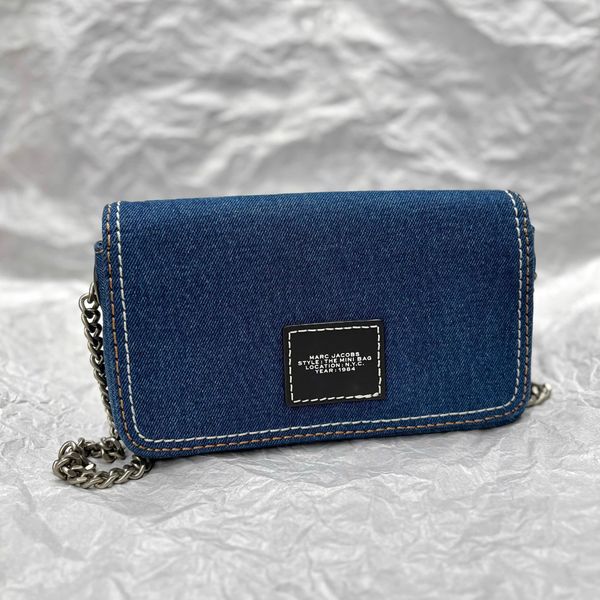727 - Túi Mini Bag Marc Jacobs Denim Đậm - 2F4SMN010S03 473 RE24