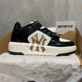 388 - Giày MLB Chunky Liner Mid Lux New York Yankees Black - 3ASXCMC3N-50BKS