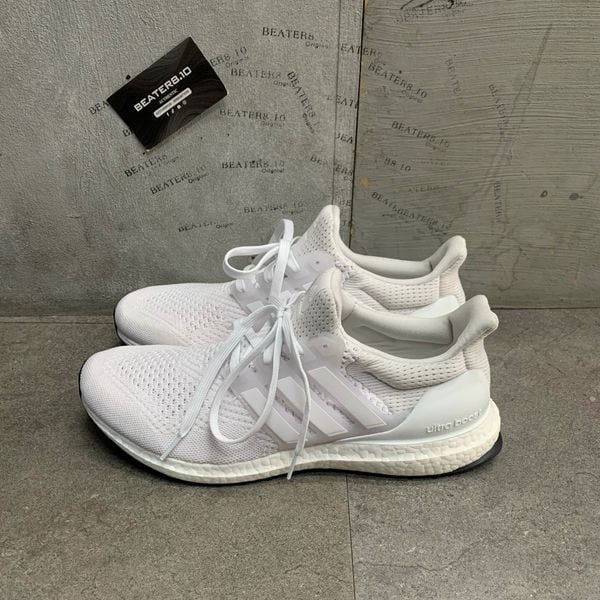 527 - Giày Adidas Ultraboost 1.0 Triple White - HQ4202