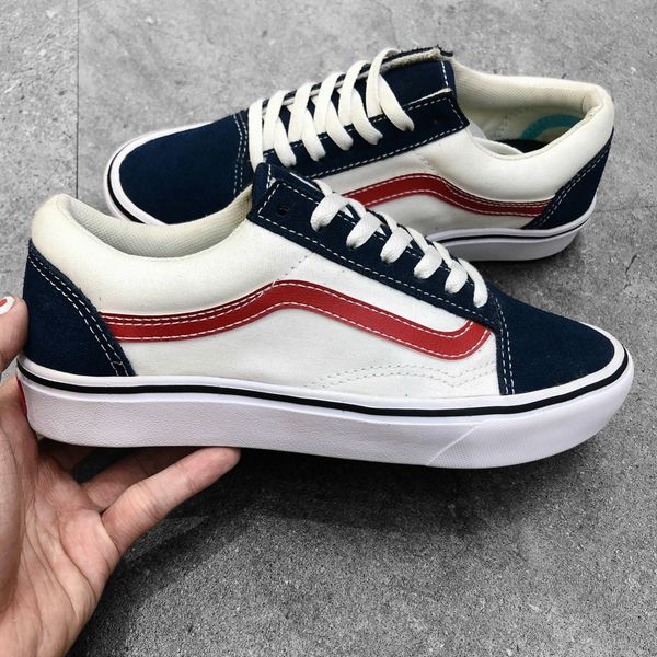 40 - Vans Old Skool Line Red comfycush