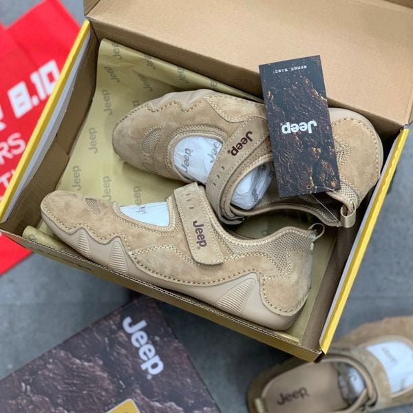 783 - Giày Jeep Outdoor Shoes Women's Low Top Brown - PX231WAS575